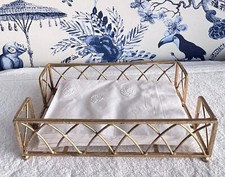 Gold napkin holder for sale  Miami