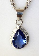 Tanzanite bleue certificat d'occasion  Villars-les-Dombes
