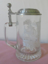 Heavy etched glass for sale  BOSTON