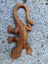Holzfigur kleine eidechse gebraucht kaufen  Calw
