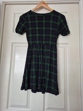 Green navy tartan for sale  DERBY