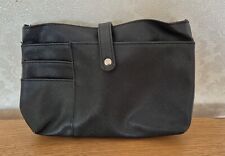 Black faux leather for sale  IPSWICH