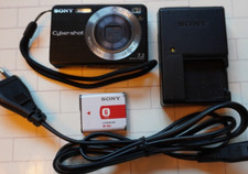 Używany, Sony Cyber-shot DSC-W115 7,2 MP Aparat cyfrowy Aparat fotograficzny Aparat fotograficzny na sprzedaż  Wysyłka do Poland