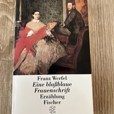 Blaßblaue frauenschrift franz gebraucht kaufen  Kirchheimbolanden