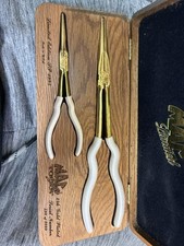 Conjunto de alicates de longo alcance folheados a ouro 24k Mac Tools 1995 comprar usado  Enviando para Brazil