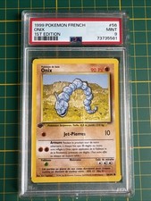Carte Pokémon Wizards Onix 56/102 Set De Base 1st Edition 1 Pca PSA 9 FR comprar usado  Enviando para Brazil