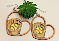 Softball earrings sports for sale  Parrish
