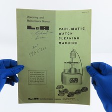 Operating maintenance manual for sale  Canterbury
