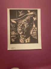 Ugo lucerni xilografia usato  Roma