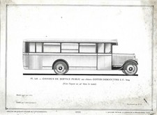 Gravure voiture ancienne d'occasion  Lalinde