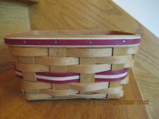 Longaberger red stripe for sale  Exeter