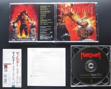 CD MANOWAR Louder Than Hell 1996 JAPÃO 1ª Pressão com OBI MCA VICTOR MVCG-191 OOP, usado comprar usado  Enviando para Brazil