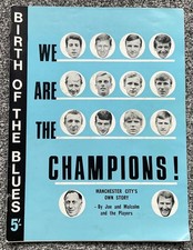 Manchester city brochure for sale  UK