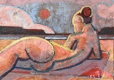 Abstract reclining figure. for sale  CHICHESTER