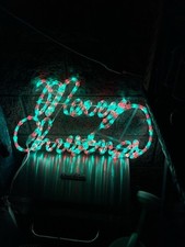 Merry christmas led for sale  Ventura