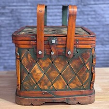 Vintage wooden picnic for sale  Fort Lauderdale