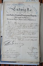 Urkunde riginal unterschrift gebraucht kaufen  Germering