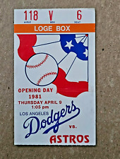 1981 dodgers opening for sale  Northridge