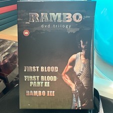 Rambo trilogy dvd for sale  BIRMINGHAM