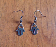 Boucles oreilles noires d'occasion  Calais