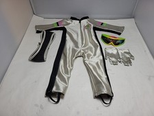 Usado, Conjunto de óculos de esqui roupa de corrida downhill boneca American Girl luvas tiara comprar usado  Enviando para Brazil