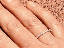 sterling silver wedding bands for sale  Chesapeake Beach