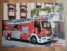 Poster pompier iveco d'occasion  Calonne-Ricouart