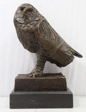 Bronze owl sculpture for sale  UK