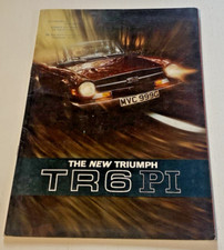 Brochure triumph tr6 d'occasion  Quarré-les-Tombes
