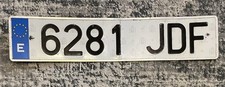 Spain license plate for sale  Provo