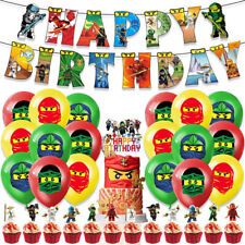 Ninjago happy birthday usato  Spedire a Italy