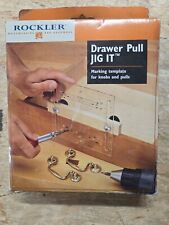 Kit de punção central e modelo Rockler Drawer Pull JIG IT® comprar usado  Enviando para Brazil