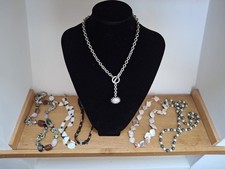 Bundle gemstone necklaces for sale  MAUCHLINE