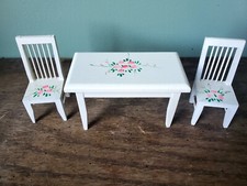 Wood dollhouse furniture for sale  Lacona