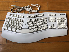 Vintage Microsoft Natural Keyboard PS/2 FRANCAIS AZERTY Windows 95 super clean comprar usado  Enviando para Brazil