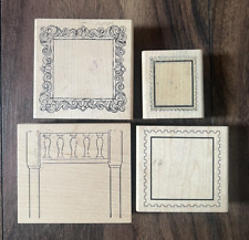 Rubber stamps wooden for sale  MAIDENHEAD