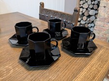Vintage arcoroc black for sale  KING'S LYNN