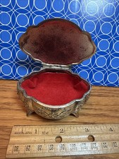 oval jewelry trinket box for sale  West Chicago