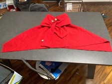 Poncho lana rosso usato  Castel Maggiore