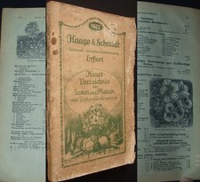 Erfurt 1922 hauptkatalog gebraucht kaufen  Barsinghausen