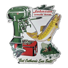 Vintage johnson sign for sale  Houston