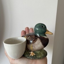 Mallard duck eggcup for sale  ERITH
