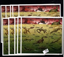 Usado, ST 10X GUIANA - MNH - DINOSSAUROS - ANIMAIS PRÉ-HISTÓRICOS comprar usado  Enviando para Brazil
