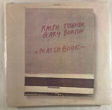 RALPH TOWNER, GARY BURTON – MATCHBOOK - 1975 ECM 1056 VINYL LP BLACK - VG+ - T comprar usado  Enviando para Brazil