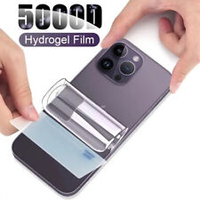 2X Hydrogelfolie Rückseite Schutz 3D Full für iPhone X XR 11 12 14 15 16 Pro Max, usado comprar usado  Enviando para Brazil