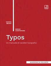 Typos. manuale caratteri usato  Italia