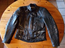 Blouson moto cuir d'occasion  Louvigné-du-Désert