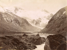 Autriche, Mosebaden, Kaprunerthal, vue panoramique  Vintage albumin print  T comprar usado  Enviando para Brazil