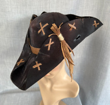Black distressed tricorn for sale  PETERBOROUGH