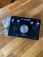 Interface de áudio M-Audio M-TRACK 2X2 C Series USB liga entradas 1/4, usado comprar usado  Enviando para Brazil
